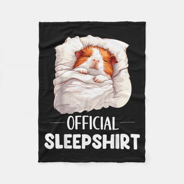 Manta Polar Sleepshirt Sleeng Guinea G Animal Lovers Pajama  (Anverso)