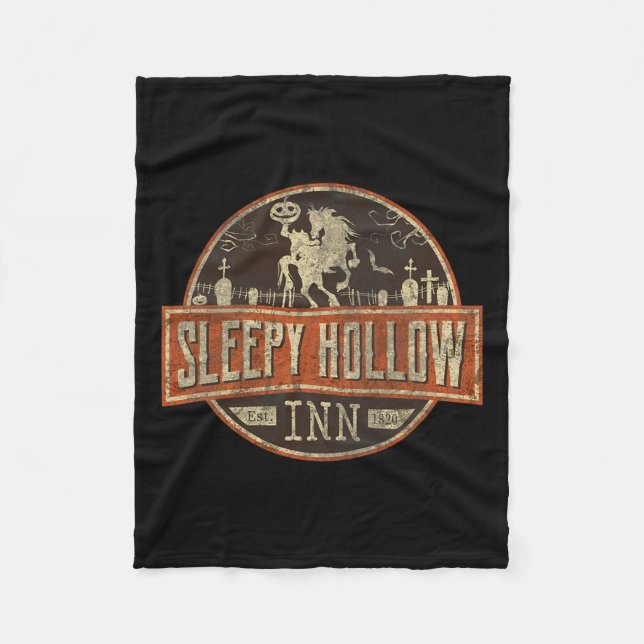 Manta Polar Sleepy Hollow Alloween Horseman (Anverso)