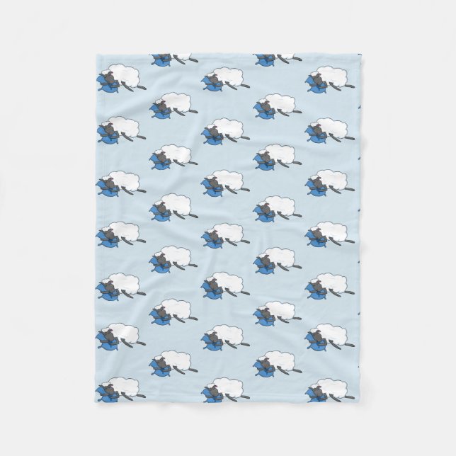 Manta Polar Sleepy Sheepy Fleece Blanket (Anverso)