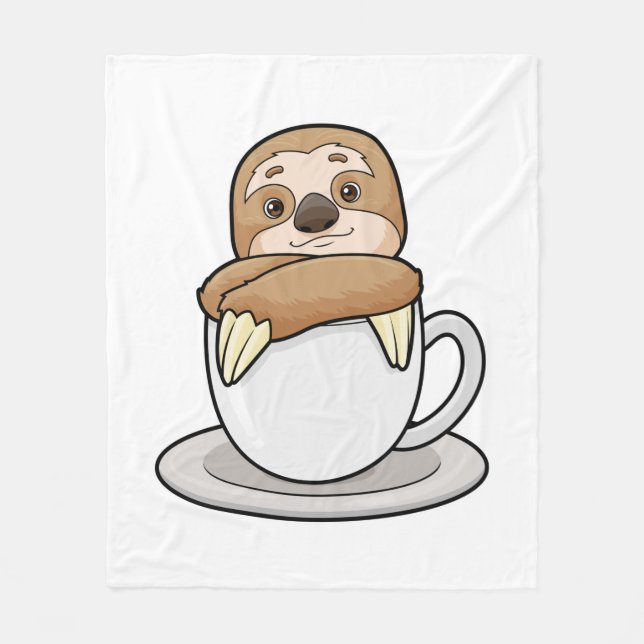 Manta Polar Sloth with Cup (Anverso)