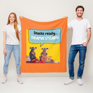 Manta Polar Snacks Listos, Drama Steady