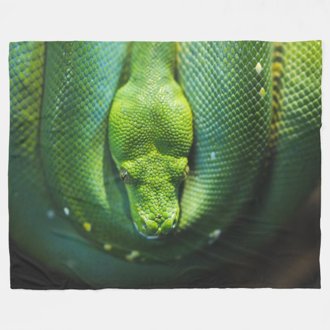 MANTA POLAR SNAKE VERDE (Frente (Horizontal))