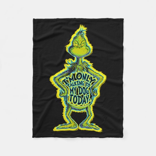 Manta Polar Snarky Funny Im Only Talking To My Dog T  (Anverso)