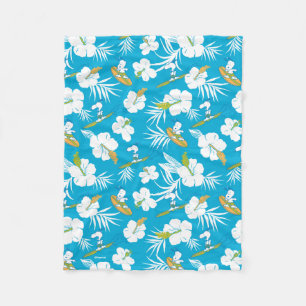 Manta Polar Snoopy Brooklyn Beach Pattern