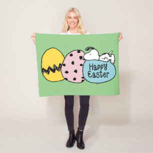 Manta Polar Snoopy - Feliz Pascua