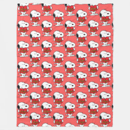 Manta Polar Snoopy Fleece Blanket