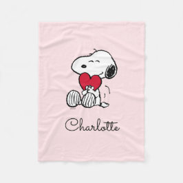 Manta Polar Snoopy | Little Sweetheart Baby Fleece Blanket