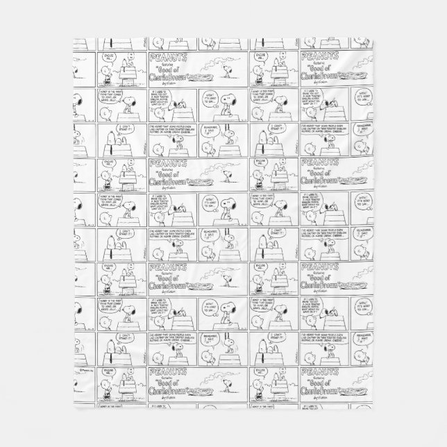 Manta Polar Snoopy y Charlie Brown | Muffin inglés (Anverso)