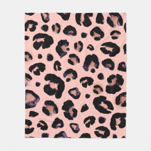 Manta Polar Snow Leopard gris negro beige fondo sin costuras.