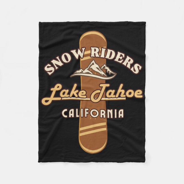 Manta Polar Snowboard Lake Tahoe California Snowboard Winter (Anverso)