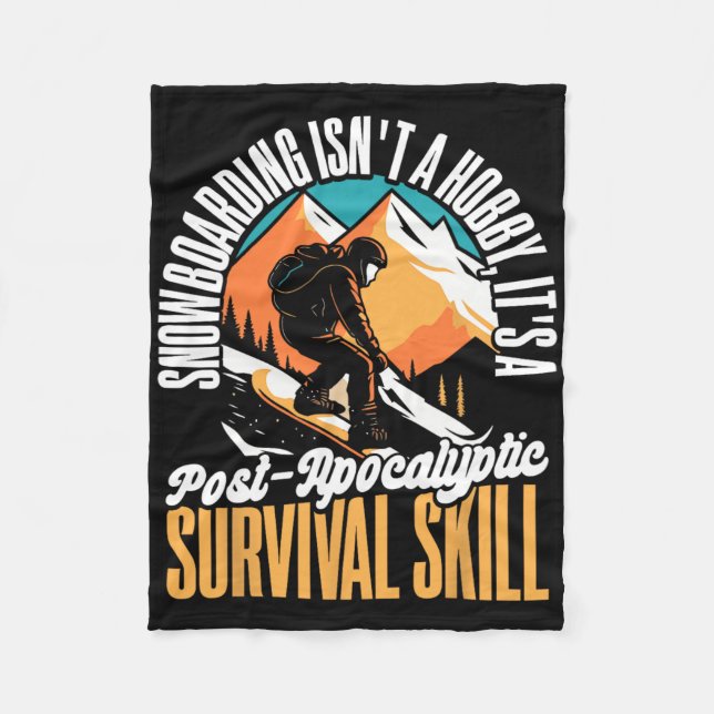 Manta Polar Snowboard no es un Hob2 (Anverso)