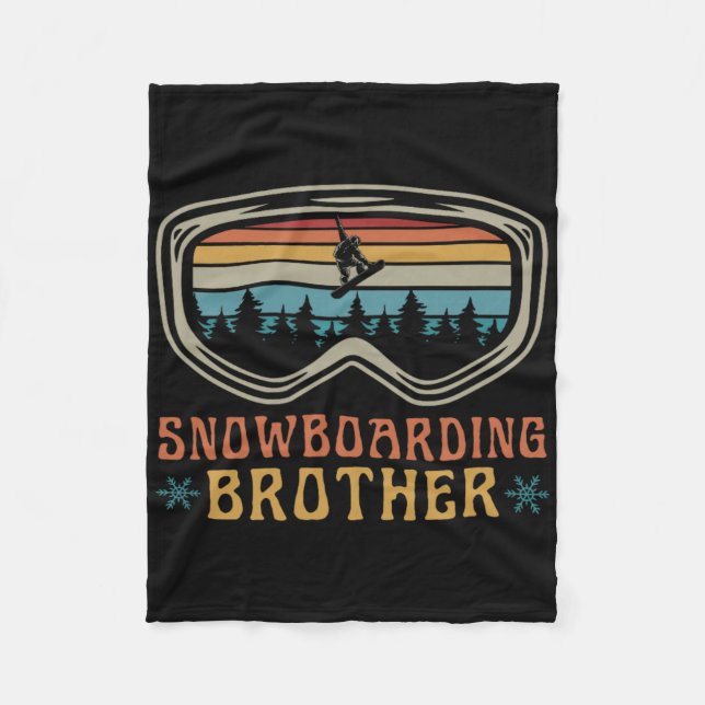 Manta Polar Snowboarding Brother Mating Family Snowboard Tri (Anverso)
