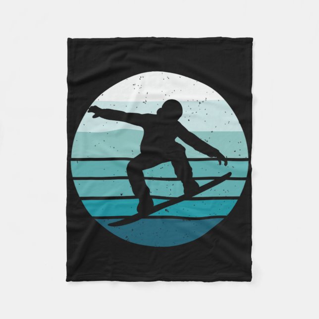 Manta Polar Snowboarding vintage (Anverso)