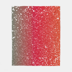 Manta Polar Snowfalls on colourful background vintageabstract,