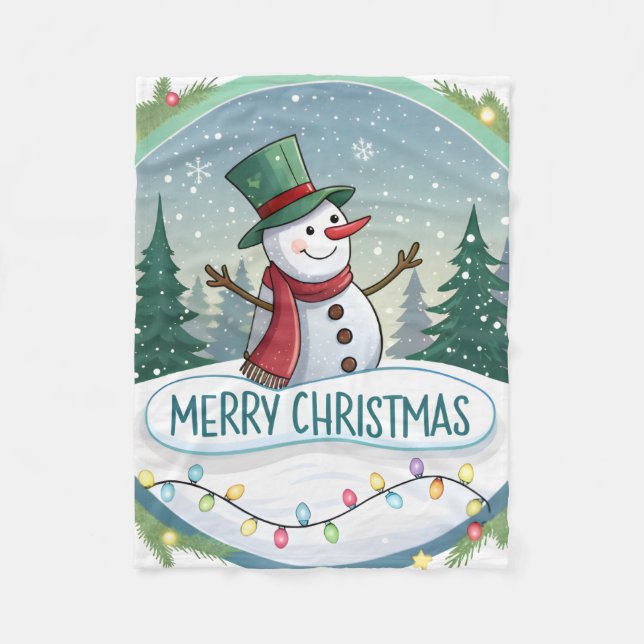 Manta Polar Snowman’s Joyful Christmas Welcome (Anverso)