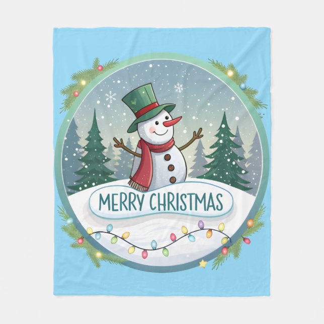 Manta Polar Snowman’s Joyful Christmas Welcome (Anverso)