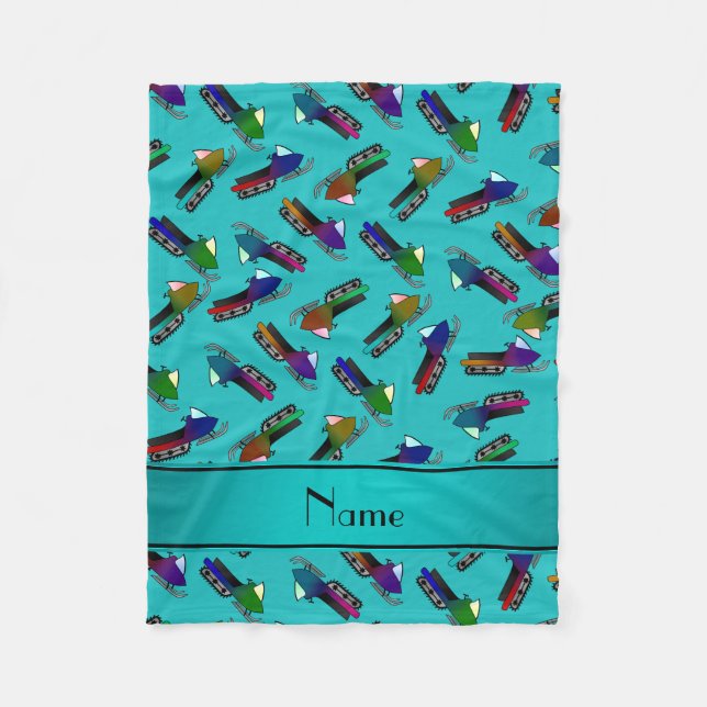 Manta Polar Snowmobiles conocidos personalizados de la (Anverso)