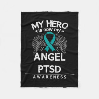 Manta Polar Sobreviviente Del Ptsd Consciente Del Trastorno De