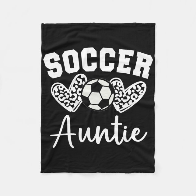 Manta Polar Soccer Auntie Matching Family Soccer  (Anverso)