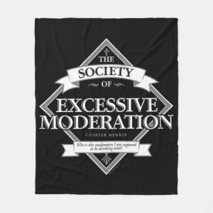 Manta Polar Sociedad de Excesiva Fleece Blanket