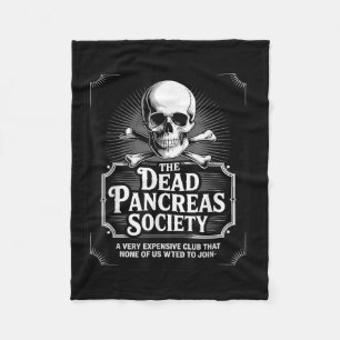 Manta Polar Sociedad de Páncreas Muerto Diabetes Graciosos de