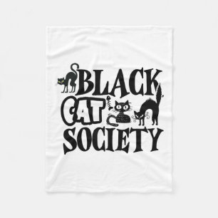 Manta Polar Sociedad del gato negro