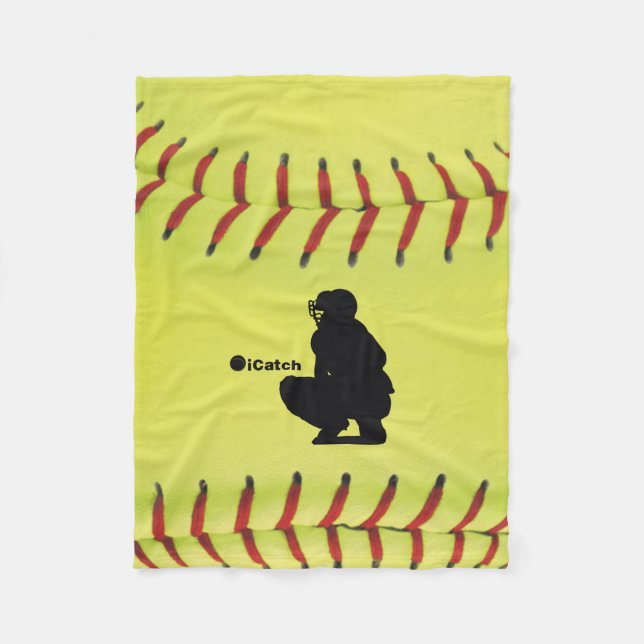 Manta Polar softball de Fastpitch del iCatch (Anverso)