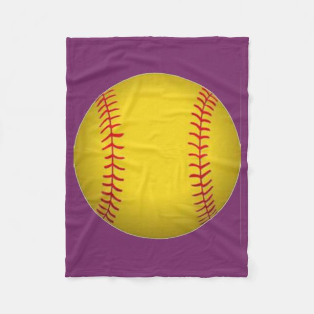 Manta Polar Softball Fleece Blanket (Anverso)