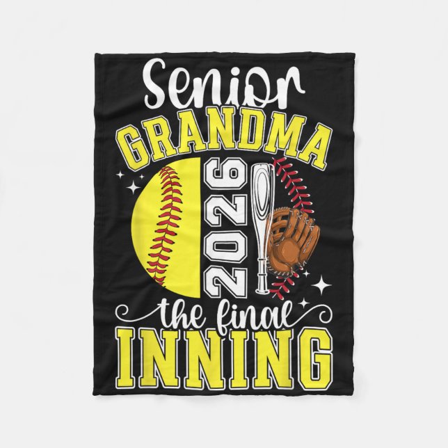 Manta Polar Softball Senior Grandma 2026 Softball Senior Grand (Anverso)