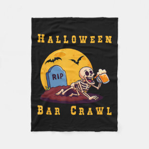 Manta Polar Soky Halloween Skeletbar Hopper