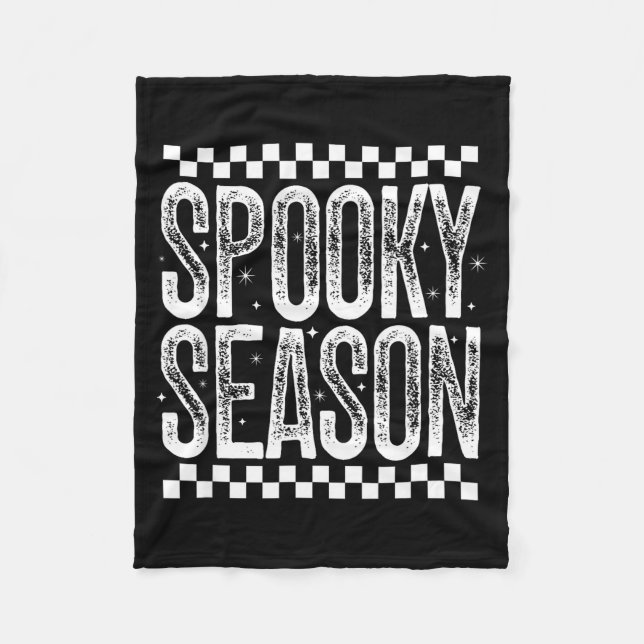 Manta Polar Soky Season Retro Halloween Witch Quote Saying Gif (Anverso)