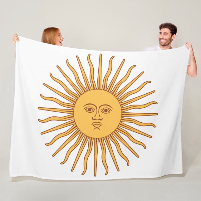 Manta Polar Sol de mayo (In situ)
