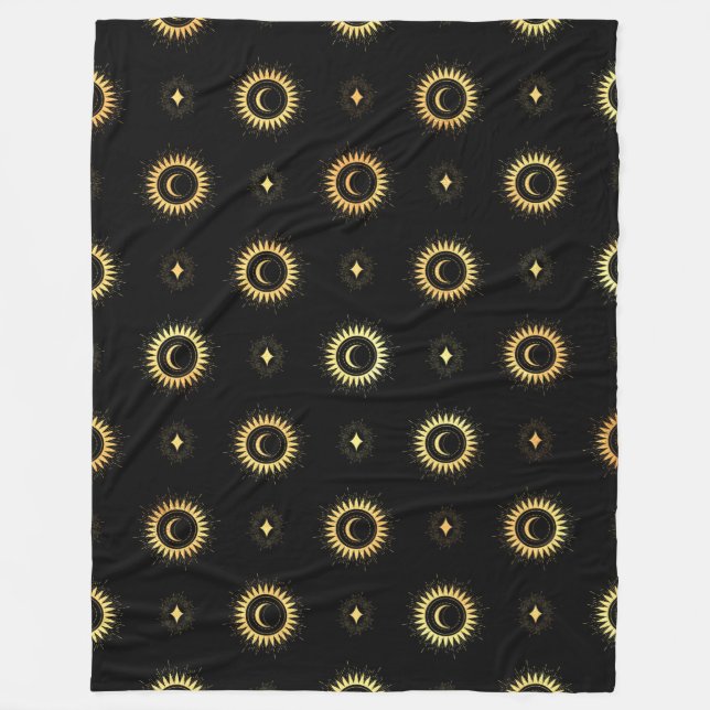 Manta Polar Sol dorado (Anverso)