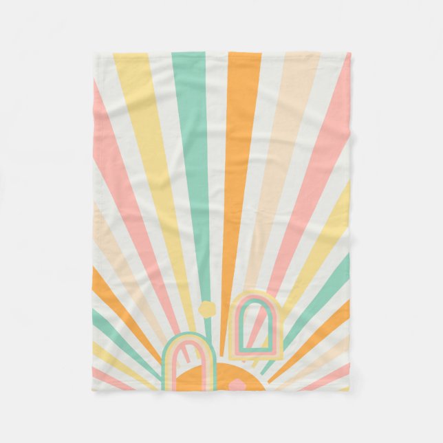 Manta Polar Sol vintage (Anverso)