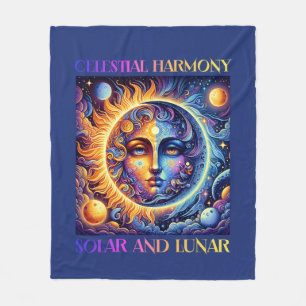 Manta Polar Sol y luna de armonía celestial, astrología
