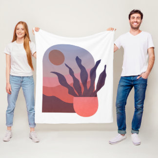 Manta Polar Sol y planta del suroeste