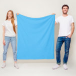 Manta Polar Solid Maya light blue<br><div class="desc">Solid color Maya light blue design.</div>