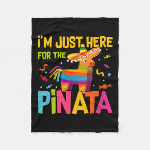 Manta Polar Solo estoy aquí para el gracioso Fiesta mexicano P