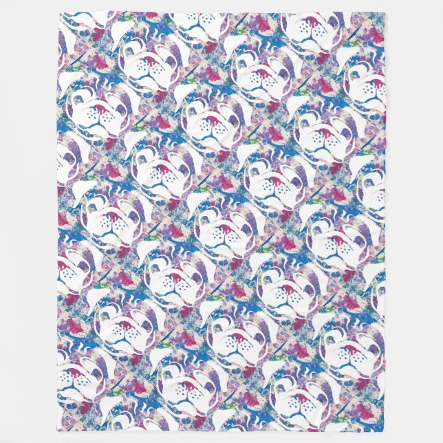 Manta Polar Sólo por el arte de Gina obra de Baxter, Blanket (Anverso)