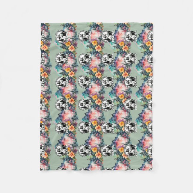 Manta Polar Sólo Se Puede Evitar El Bosque Dramático Lama (Anverso)