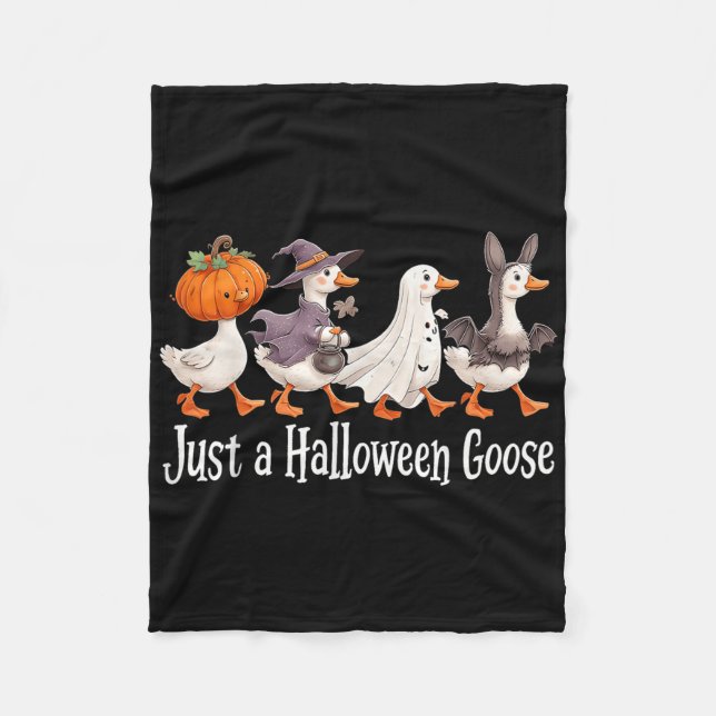 Manta Polar Solo una fiesta de bienvenida en Halloween (Anverso)