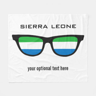 Manta Polar Sombras de personalizado de Sierra Leona