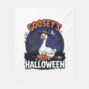 Manta Polar Sombrero de bruja de ganso de Halloween de Gooseys