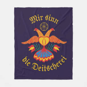Manta Polar Somos la Germanidad - Bandera alemana
