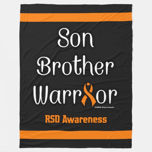 Manta Polar Son Brother Warrior...RSD Fleece Blanket (Anverso)