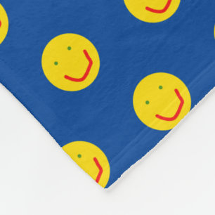 Manta Polar Sonriente Sol feliz cara