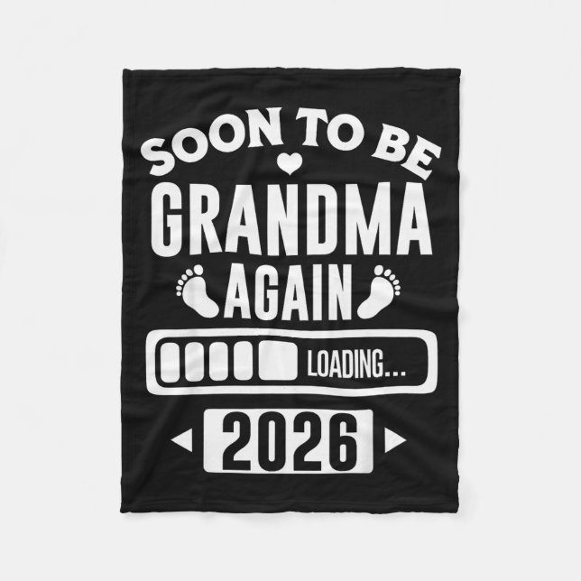 Manta Polar Soon To Be Grandma Again 2026 Loading New Baby Ann (Anverso)