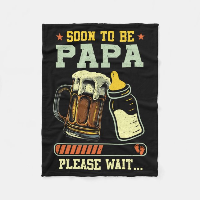 Manta Polar Soon To Be Papa Est 2025 Pregnancy Announcement Lo (Anverso)