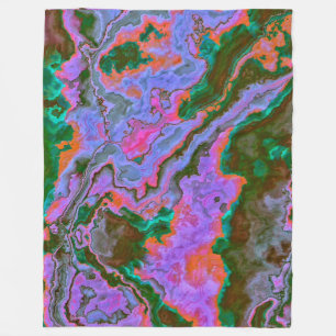 Manta Polar Sour Marble Fleece Blanket