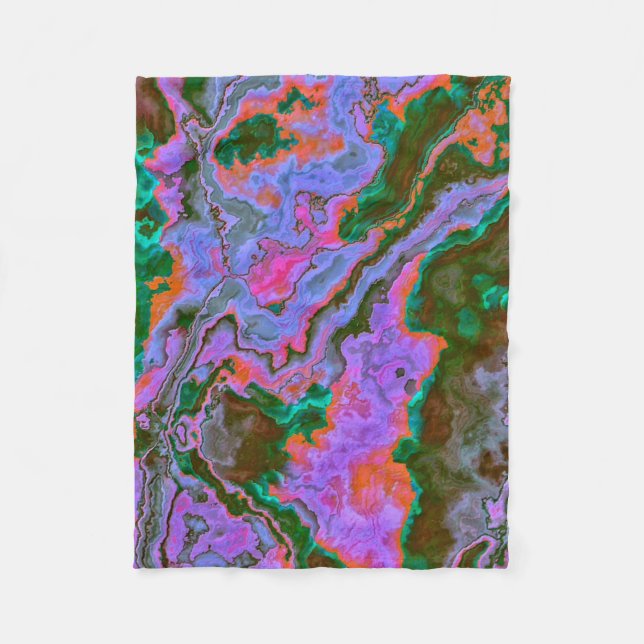 Manta Polar Sour Marble  Fleece Blanket (Anverso)
